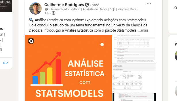 Capa do Post: 🔍 Statsmodels: Análise Estatística com Python